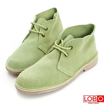 【LOBO】西班牙百年品牌Safari麂皮靴-萊姆綠 (男/女)36萊姆綠