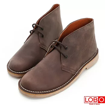 【LOBO】西班牙百年品牌Safari真皮短靴-蜜蠟棕 (男/女)35蜜蠟棕