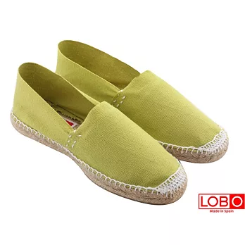 【LOBO】西班牙百年品牌Plana手工草編平底鞋-淺綠 情侶男/女款35淺綠