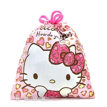 日本限定SANRIO【精彩Kitty】迷你束口袋