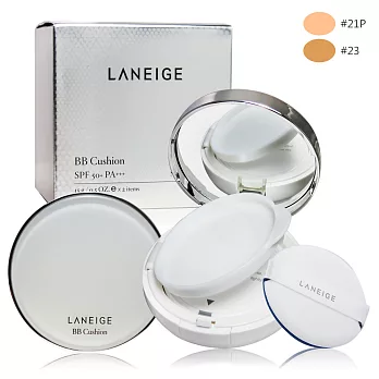 LANEIGE 蘭芝 BB舒芙蕾水凝霜-鑽采升級版SPF50+/PA+++(15gx2)-兩色可選#21P