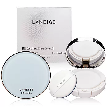 LANEIGE 蘭芝 BB舒芙蕾水凝霜-毛孔隱形升級版SPF50+/PA+++(15g*2)#13