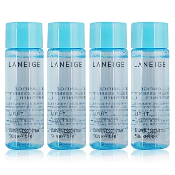 LANEIGE 蘭芝 水酷激活保濕醒肌露-清爽型(25ml)X4