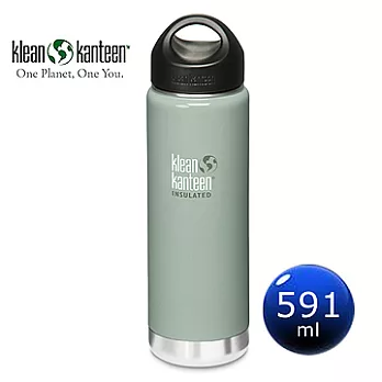 美國Klean Kanteen保溫鋼瓶591ml-岩石灰