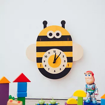 modern moose-3D掛鐘、擺鐘-蜜蜂圖樣 時鐘