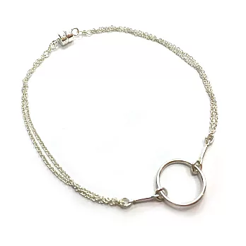 Dogeared Karma 許願銀手鍊 磁吸式扣環款 經典圓滿優雅圈 附原廠禮盒