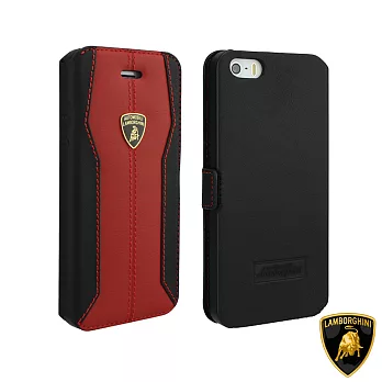 藍寶堅尼 Lamborghini iPhone 6/6S (H-D1)高質感皮套紅