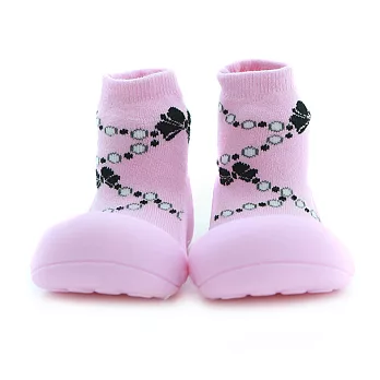 Attipas襪型學步鞋[真品平輸]L桃粉珍珠