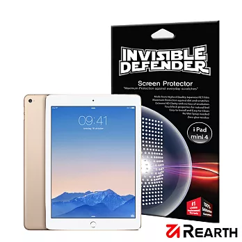 Rearth Apple iPad Mini 4 高透光抗刮螢幕保護貼