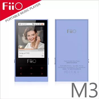 FiiO M3 隨身無損數位音樂播放器藍色
