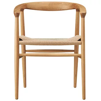 [MUJI無印良品]無垢材椅/橡木/紙編座