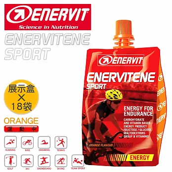 ENERVIT義維力ENERVITENE SPORT高濃度能量飲料包(柳橙)(18袋)