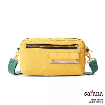 satana - 隨身斜背包/肩背包 - 琥珀黃