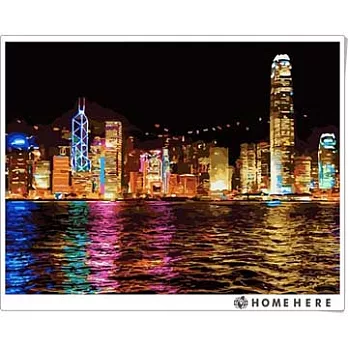 [HOMEHERE] DIY數字油畫/維多利亞港