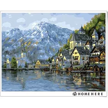 [HOMEHERE] DIY數字油畫/ 黎明曙光