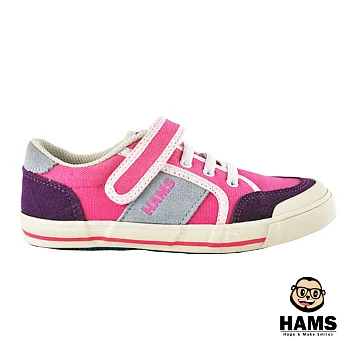 HAMS 元氣帆布鞋-莓力果17CM