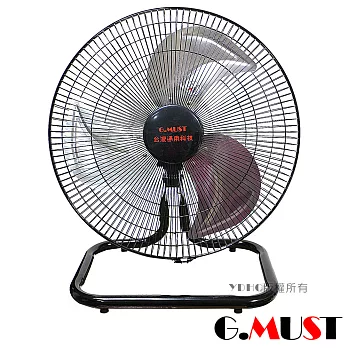 【台灣通用 G.MUST】18”工業桌扇GM-9718