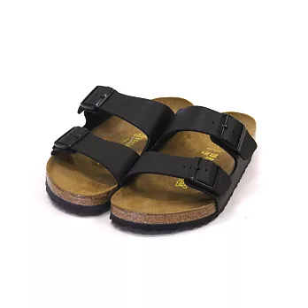 【U】BIRKENSTOCK - Arizona亞利桑那系列經典休閒雙帶拖鞋(女款, 二色可選)EU41 - 黑色