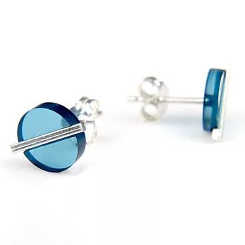 Block Earring 耳環鴨綠