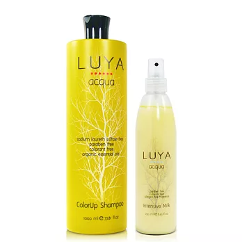 LUYAColorUP Shampoo護色洗髮精(1000ml)-送免沖彈力蛋白奶&紙袋