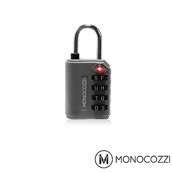 MONOCOZZI TSA LETTERS LUGGAGE LOCK 字母海關鎖 (灰色)