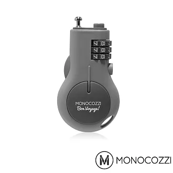 MONOCOZZI RETRACTABLE LUGGAGE LOCK 旅行伸縮密碼鎖 (灰色)