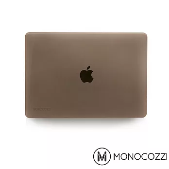 MONOCOZZI LUCID MacBook 12 吋半透明保護殼(亮面黑)