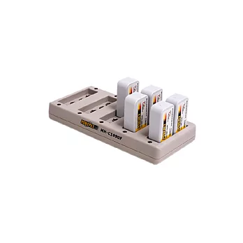 【MAHA-POWEREX】智慧型9V鎳氫電池充電器 (MH-C1090F)