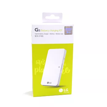 LG G5 原廠電池+電池充電組 BCK-5100 (台灣原廠公司貨-盒裝)單色