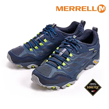 MERRELL 男 MOAB FST GORE-TEX戶外多功能鞋ML35767 / 城市綠洲 (防臭抗菌.黃金大底.防水.透氣.抗磨損)9藍色