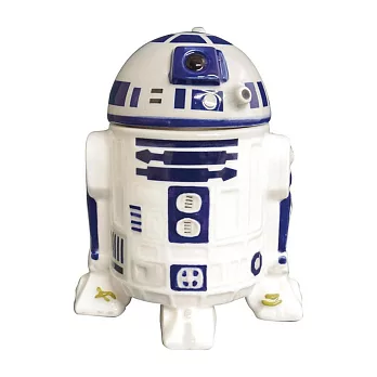 《sun-art》星際大戰人物大臉3D馬克杯附蓋(R2-D2)