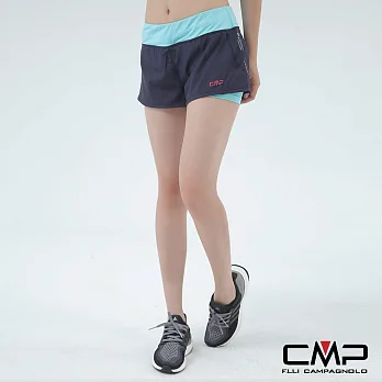 【義大利CMP】快乾慢跑短褲-女XXS深藍