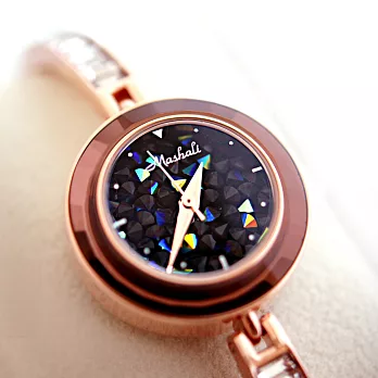 MASHALI 88063 瑞士時尚奢華鑲鑽手鍊錶