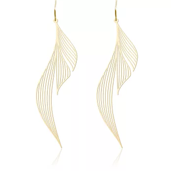 moorigin / 漣漪耳環 M / 金