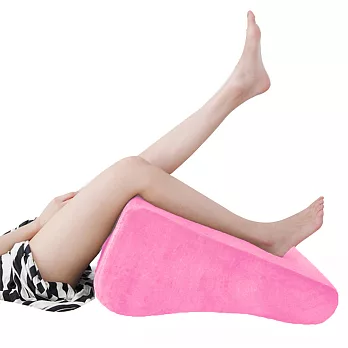 【美人心機】台灣製★纖腿枕.靠枕.抬腿枕(粉紅)