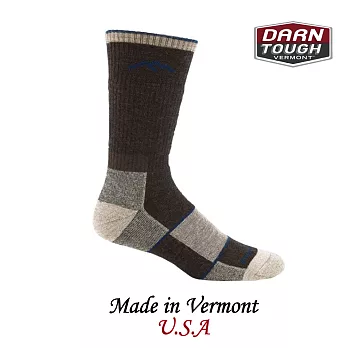 【美國 DARN TOUGH】 Boot Sock Full Cushion 健行系列全筒襪XL巧克力色