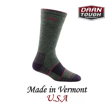 【美國DARN TOUGH】Boot Sock Full Cushion 健行系列等長襪M墨綠色