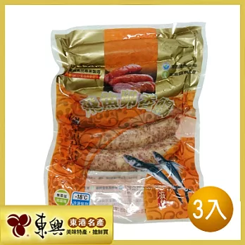 【東大興食品】飛魚卵香腸(3入)