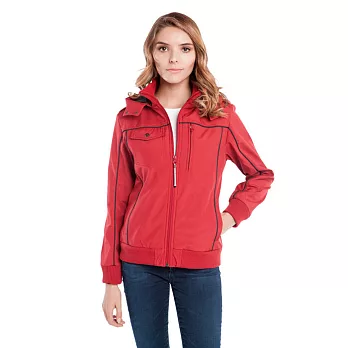 BAUBAX BOMBER多功能飛行外套(女)XS紅