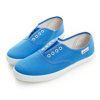 【LOBO】西班牙環保手工品牌 無綁帶休閒鞋 成人款35寶藍