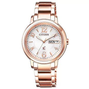 CITIZEN xC 美麗好心期時尚腕錶-EW2422-55A