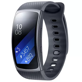 Samsung 三星 Gear Fit2 藍牙智慧運動手環酷剛灰