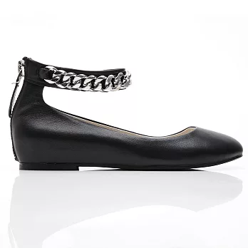 【Saint Landry】LAND維納斯銀鍊設計芭蕾舞鞋-經典黑37經典黑