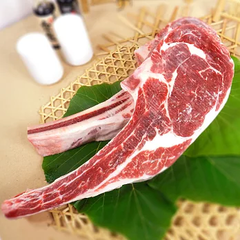 【好神】澳洲S級低溫熟成戰斧沙朗牛排二入組(800g/支)