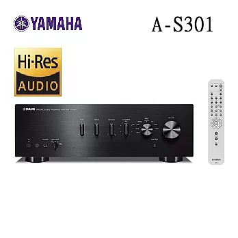 YAMAHA 綜合擴大機 AS-301 兩聲道綜合擴大機數位音響輸入支援 TV 或藍光播放機