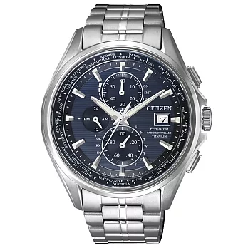 CITIZEN Eco-Drive 泉湧光年電波鈦金屬男錶-AT8130-56L