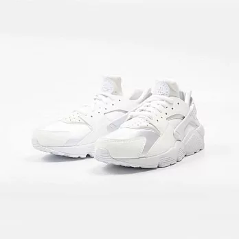 NIKE W WMNS AIR HUARACHE RUN WHITE 全白白武士襪套女鞋【GT Company】US6白色