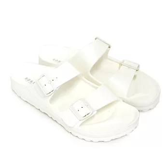 【Pretty】男款超輕量舒適防水拖鞋40白色