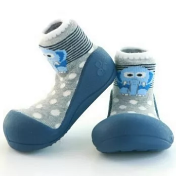 韓國Attipas 快樂學步鞋【藍底大象】S藍底大象
