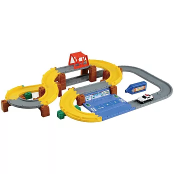 TOMICA 交通世界 創意軌道 充電車組